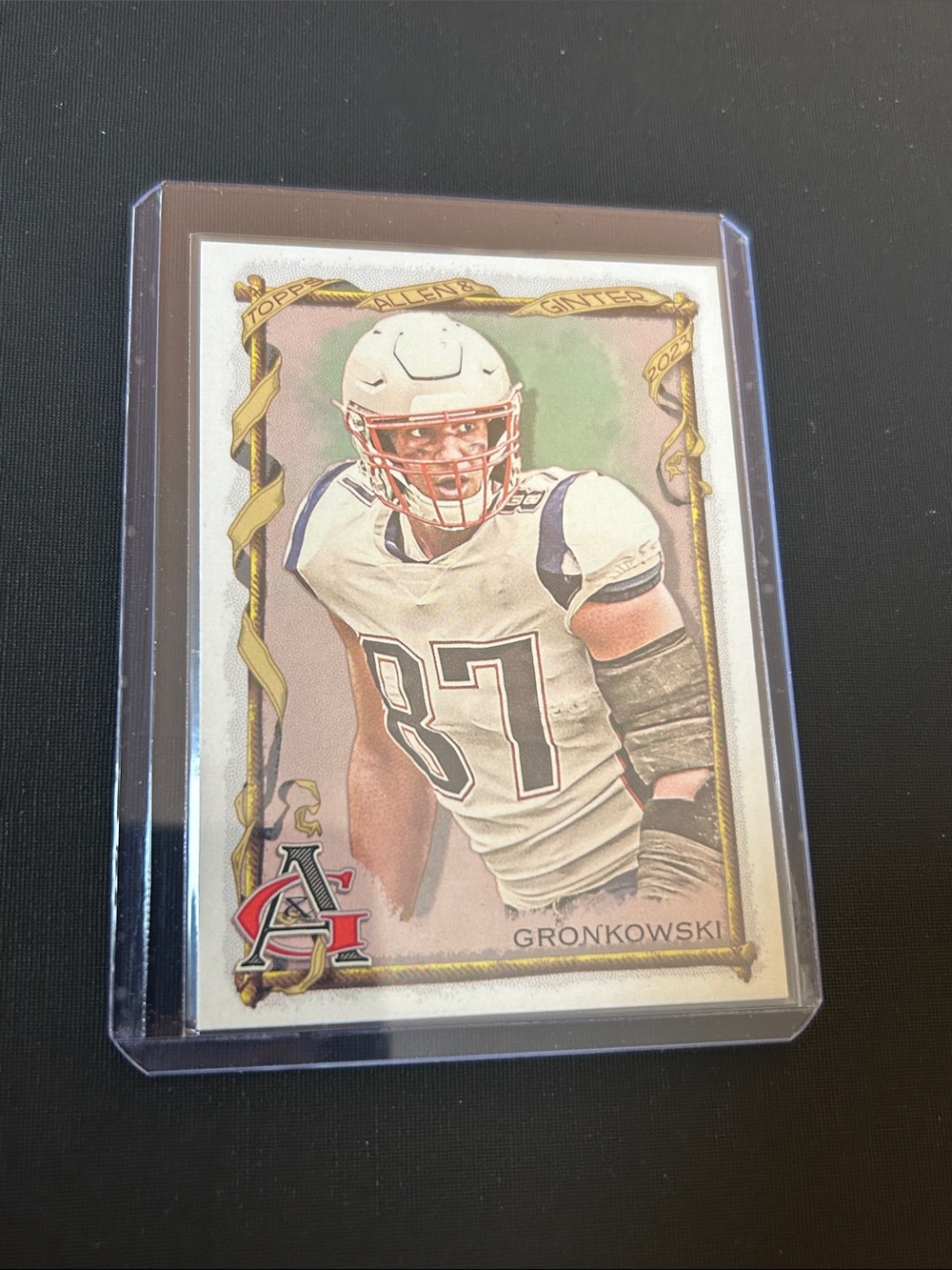 2023 Topps Composite - Allen and Ginter Rob Gronkowski #419 Patriots